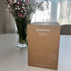 Nespresso Barista Collection coffee mug set of 2